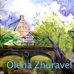 Olena Zhuravel. Z Ukrainy do Gdańska. Droga - malarstwo