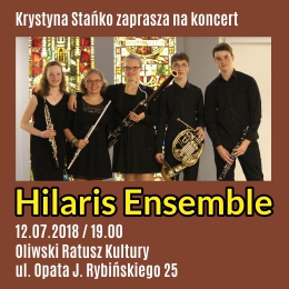 Hilaris Ensemble - koncert muzyki kameralnej