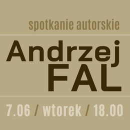 Spotkanie autorskie - Andrzej Fal