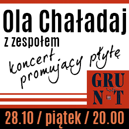 Ola Chaładaj z zespołem