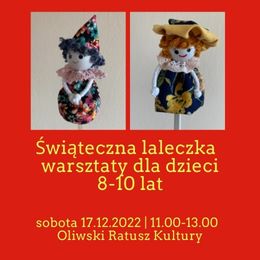 Świąteczna laleczka - warsztaty dla dzieci